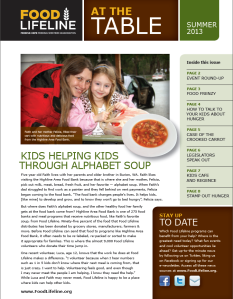 Food-Lifeline-Summer-2013-Newsletter-Front-Cover